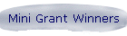 Mini Grant Winners